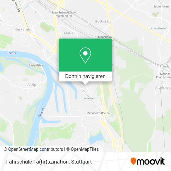 Fahrschule Fa(hr)szination Karte