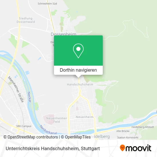 Unterrichtskreis Handschuhsheim Karte