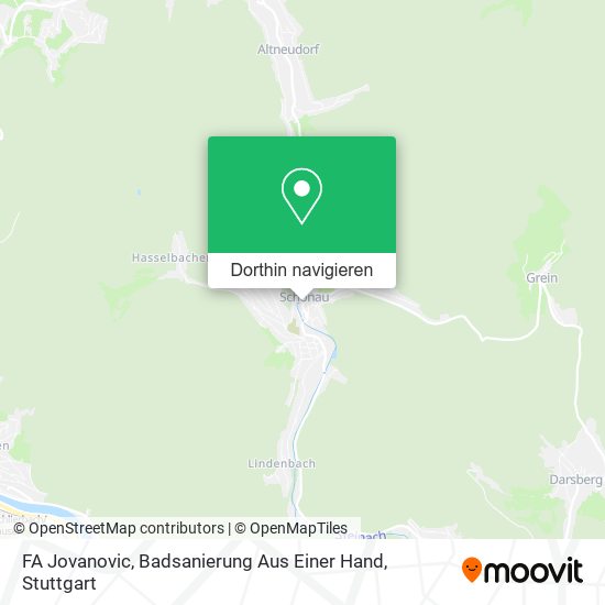 FA Jovanovic, Badsanierung Aus Einer Hand Karte