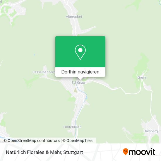 Natürlich Florales & Mehr Karte