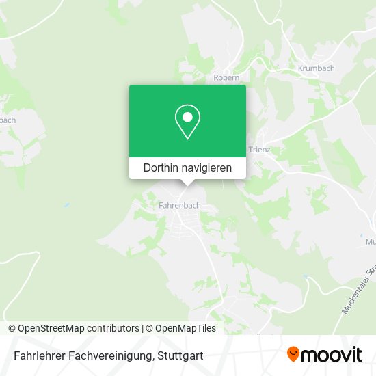 Fahrlehrer Fachvereinigung Karte