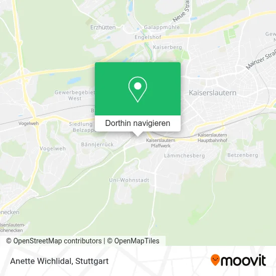 Anette Wichlidal Karte