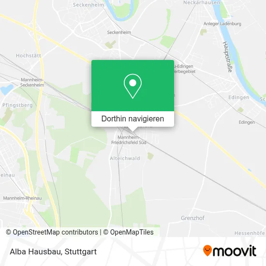 Alba Hausbau Karte