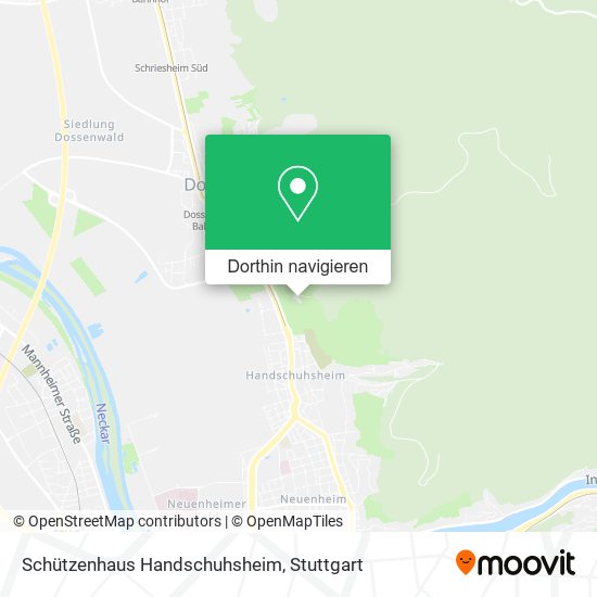 Schützenhaus Handschuhsheim Karte