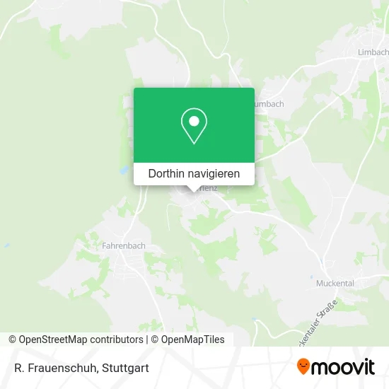 R. Frauenschuh Karte