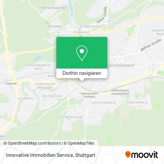 Innovative Immobilien Service Karte
