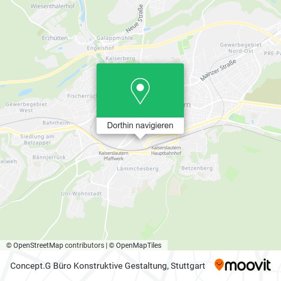 Concept.G Büro Konstruktive Gestaltung Karte