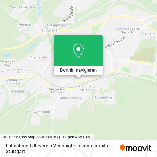 Lohnsteuerhilfeverein Vereinigte Lohnsteuerhilfe Karte