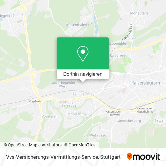 Vvs-Versicherungs-Vermittlungs-Service Karte