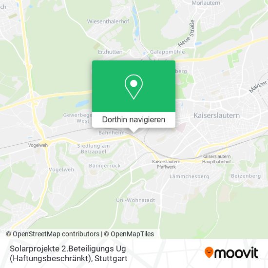 Solarprojekte 2.Beteiligungs Ug (Haftungsbeschränkt) Karte