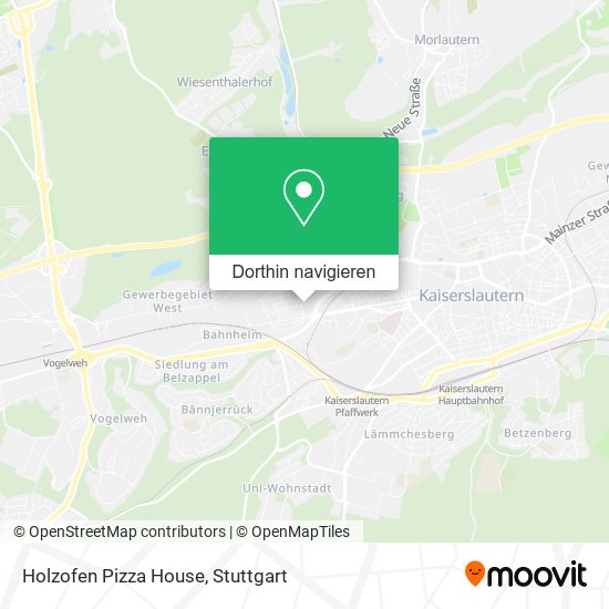 Holzofen Pizza House Karte