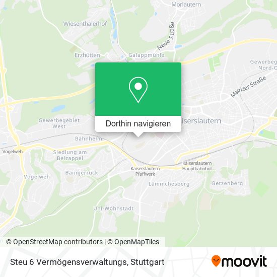 Steu 6 Vermögensverwaltungs Karte