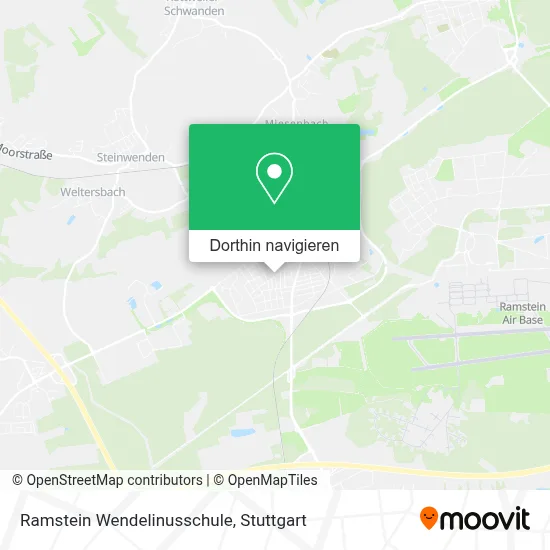 Ramstein Wendelinusschule Karte