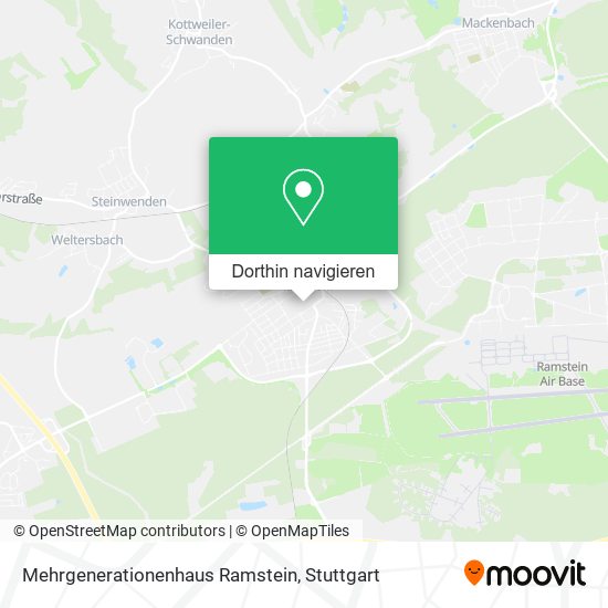 Mehrgenerationenhaus Ramstein Karte