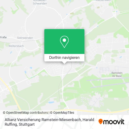 Allianz Versicherung Ramstein-Miesenbach, Harald Ruffing Karte