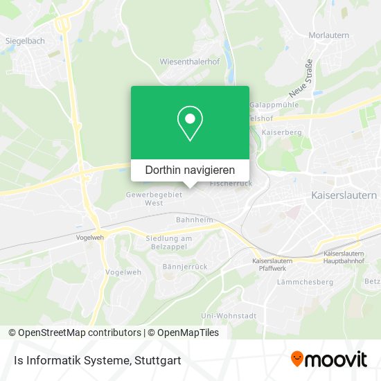 Is Informatik Systeme Karte