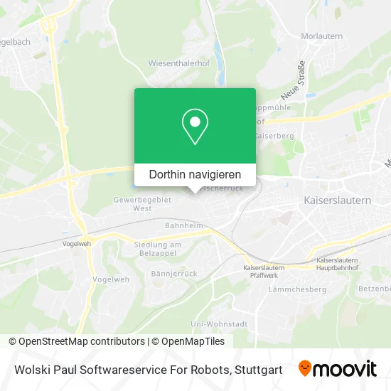 Wolski Paul Softwareservice For Robots Karte