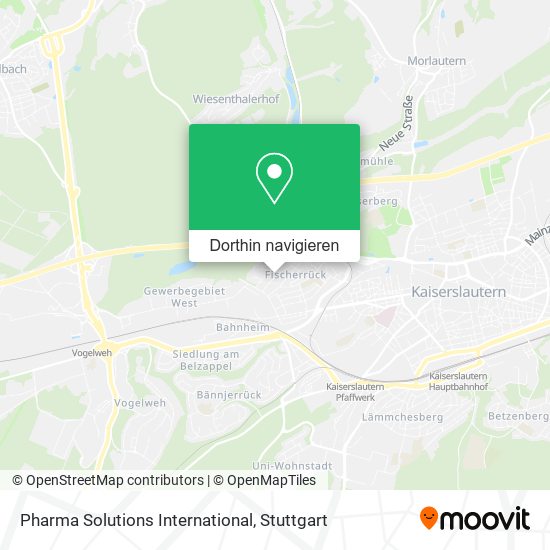 Pharma Solutions International Karte