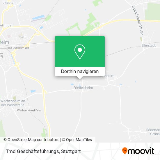 Tmd Geschäftsführungs Karte