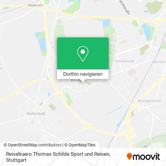 Reisebuero Thomas Schilde Sport und Reisen Karte