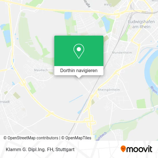 Klamm G. Dipl.Ing. FH Karte