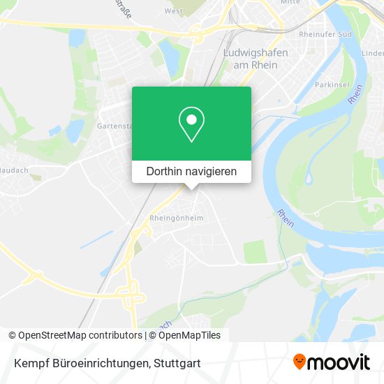 Kempf Büroeinrichtungen Karte