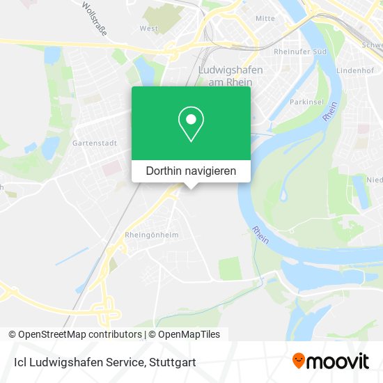 Icl Ludwigshafen Service Karte