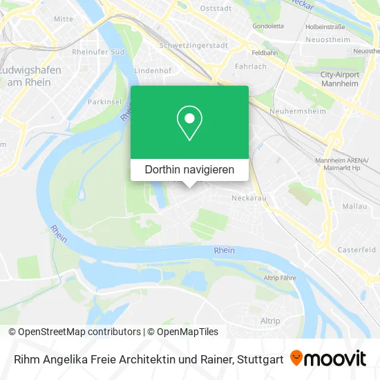 Rihm Angelika Freie Architektin und Rainer Karte