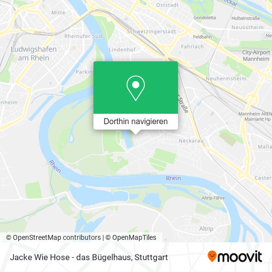 Jacke Wie Hose - das Bügelhaus Karte