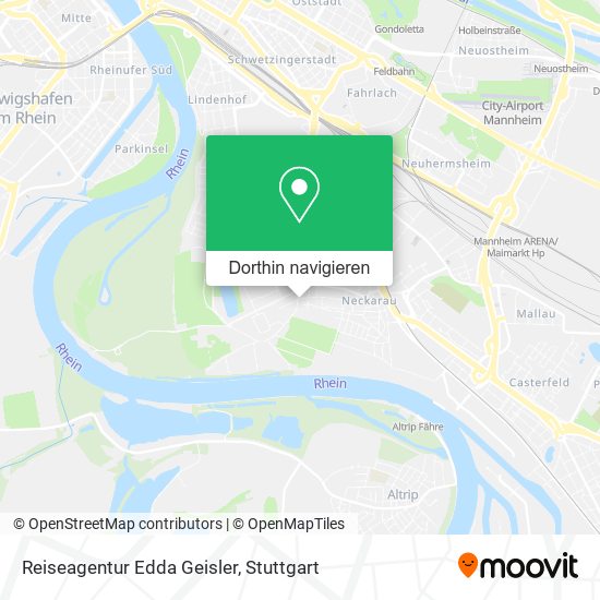 Reiseagentur Edda Geisler Karte