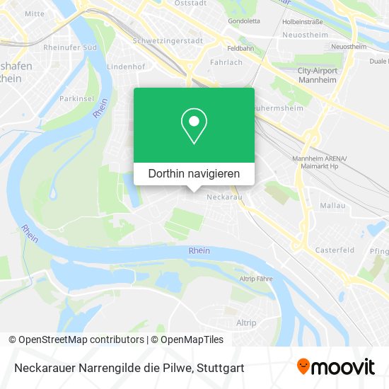 Neckarauer Narrengilde die Pilwe Karte
