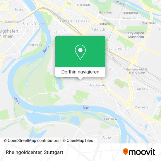 Rheingoldcenter Karte