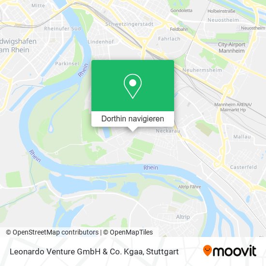 Leonardo Venture GmbH & Co. Kgaa Karte