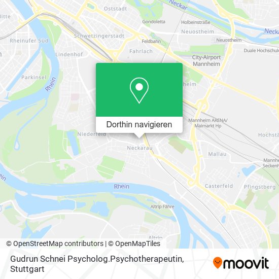 Gudrun Schnei Psycholog.Psychotherapeutin Karte