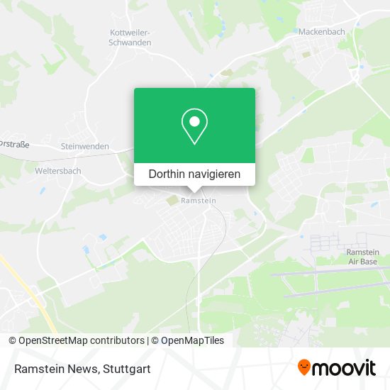 Ramstein News Karte