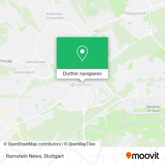 Ramstein News Karte
