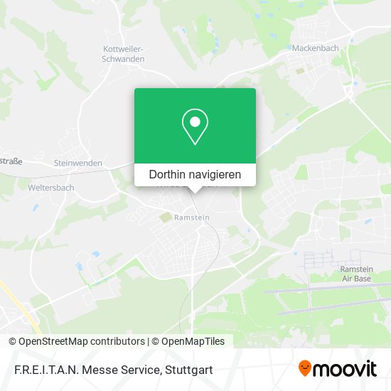 F.R.E.I.T.A.N. Messe Service Karte