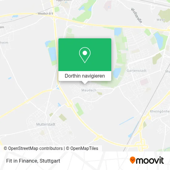 Fit in Finance Karte