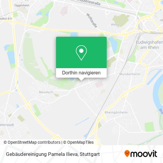 Gebäudereinigung Pamela Ilieva Karte