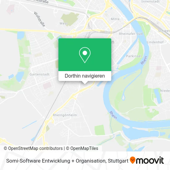 Somi-Software Entwicklung + Organisation Karte