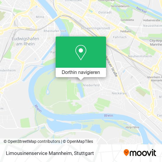 Limousinenservice Mannheim Karte