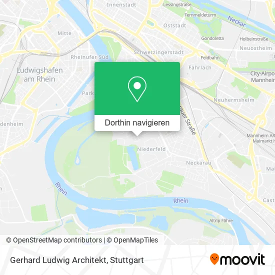 Gerhard Ludwig Architekt Karte