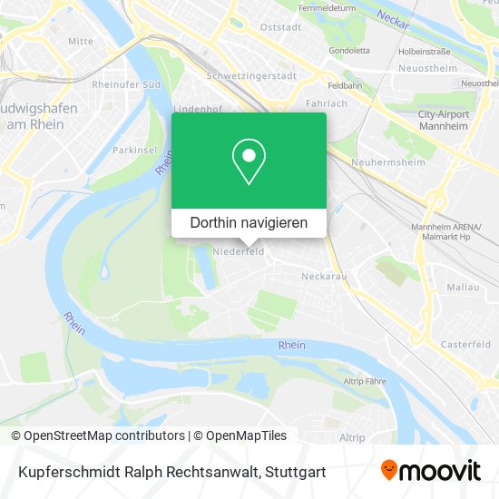 Kupferschmidt Ralph Rechtsanwalt Karte