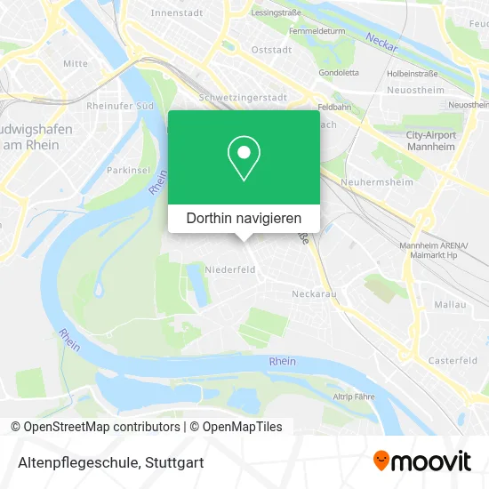 Altenpflegeschule Karte