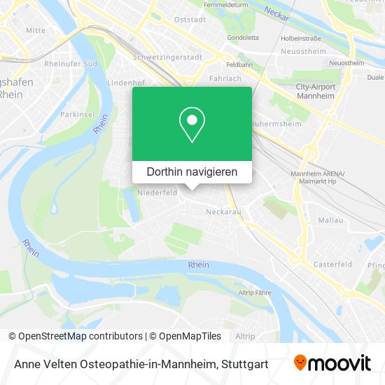 Anne Velten Osteopathie-in-Mannheim Karte