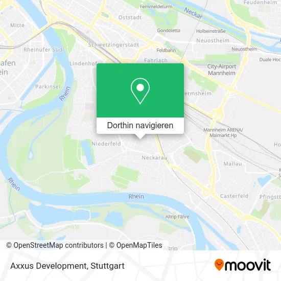 Axxus Development Karte