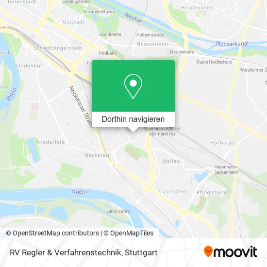 RV Regler & Verfahrenstechnik Karte