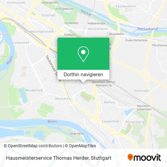 Hausmeisterservice Thomas Herder Karte