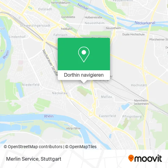 Merlin Service Karte