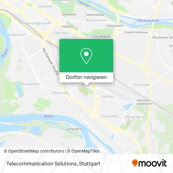 Telecommunication Solutions Karte